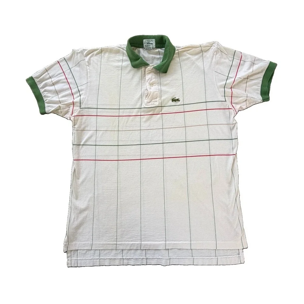 Vintage 80s Izod Lacoste Polo Shirt Tennis Golf Size X-Large Mens Super Soft